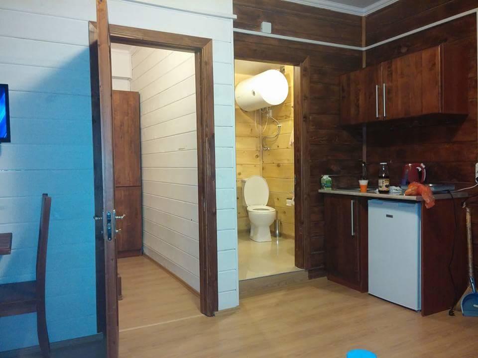 Hotel Mgzavrebi Bakoerjani Buitenkant foto