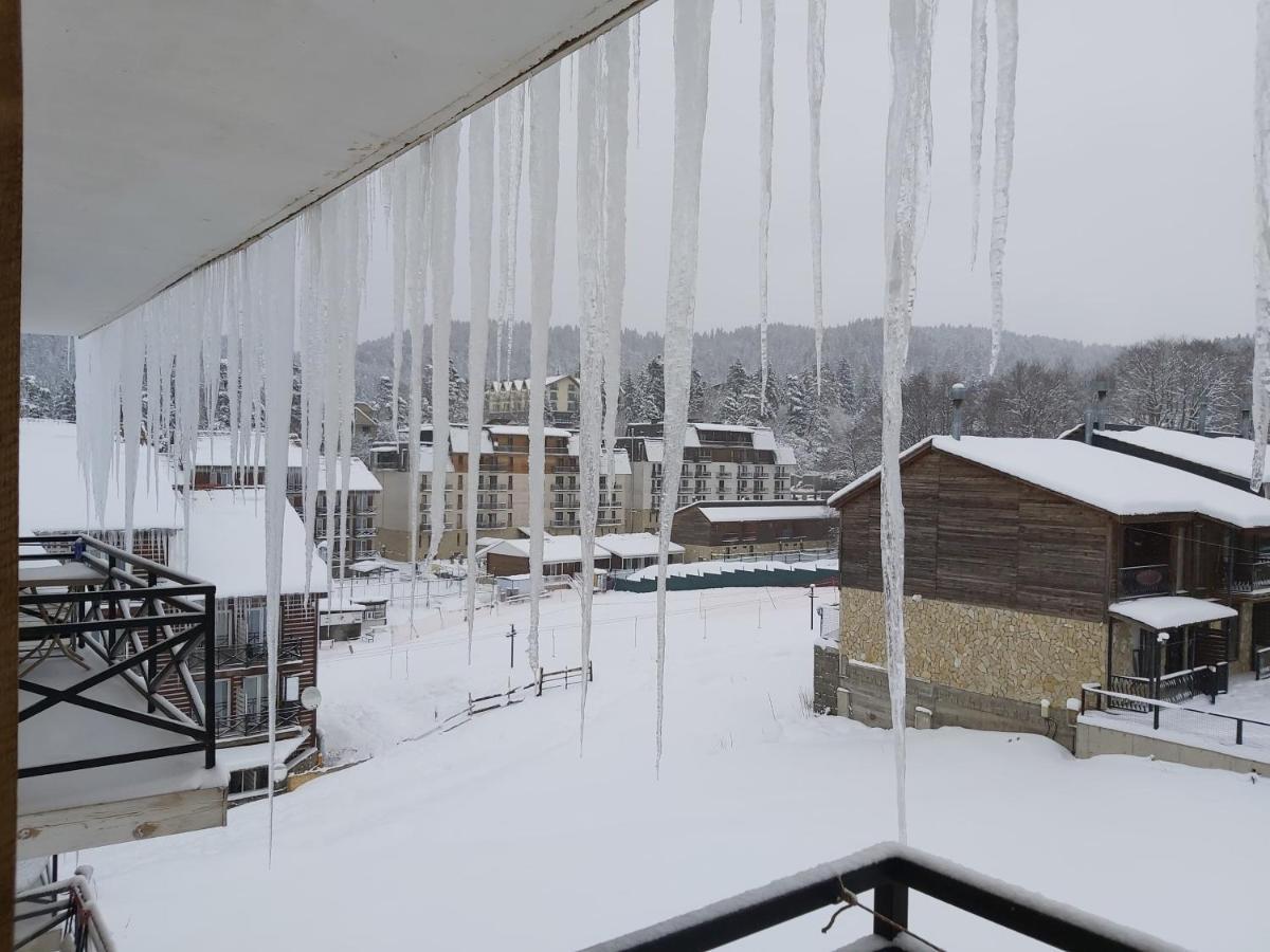 Hotel Mgzavrebi Bakoerjani Buitenkant foto
